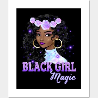 Black Girl Magic, Black Queen, Black Woman, Black History Posters and Art